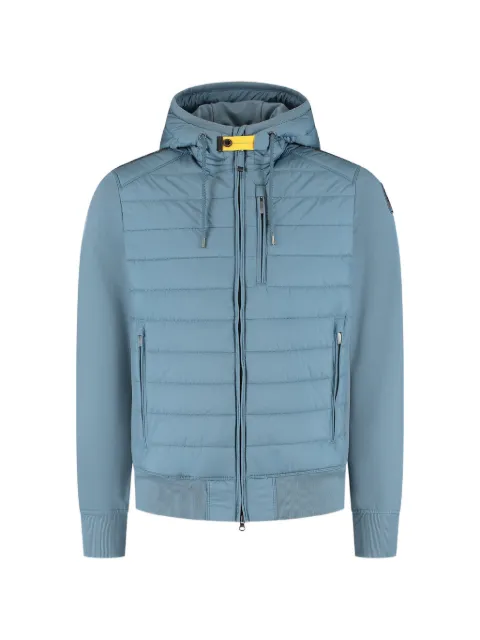 Parajumpers Ivor quilted hooded jacket Blue 26SPMHYFP01