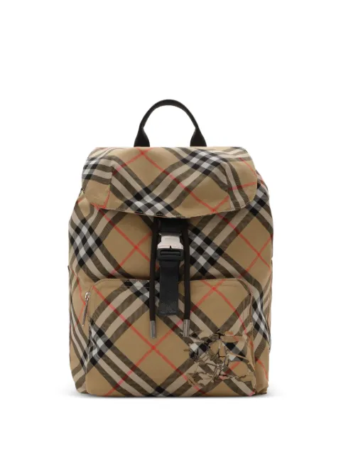 Burberry Check backpack Neutrals 8123550