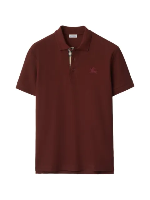 Burberry cotton polo shirt Red 8126918