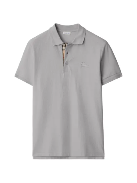 Burberry cotton polo shirt Grey 8126933
