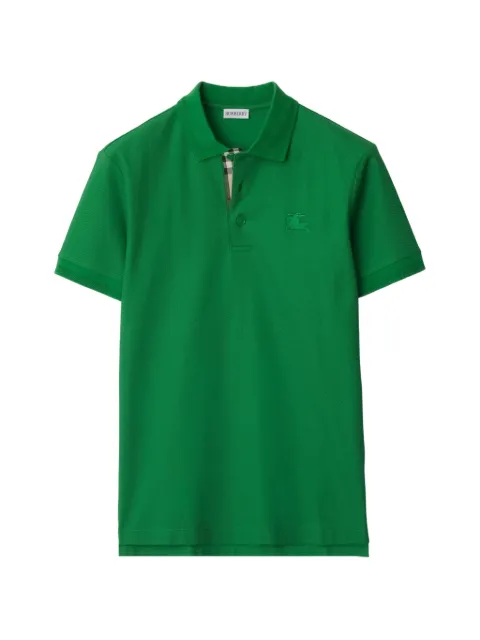 Burberry cotton polo shirt Green 8126930