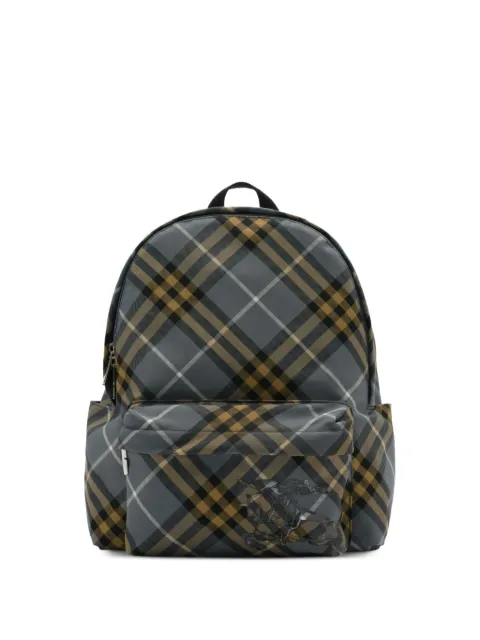 Burberry small Check backpack Grey 8123452