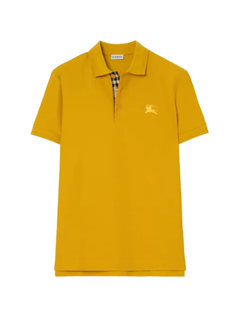Burberry cotton polo shirt Yellow 8126934