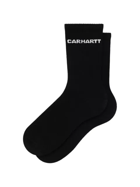 Carhartt WIP logo link socks Black I033005
