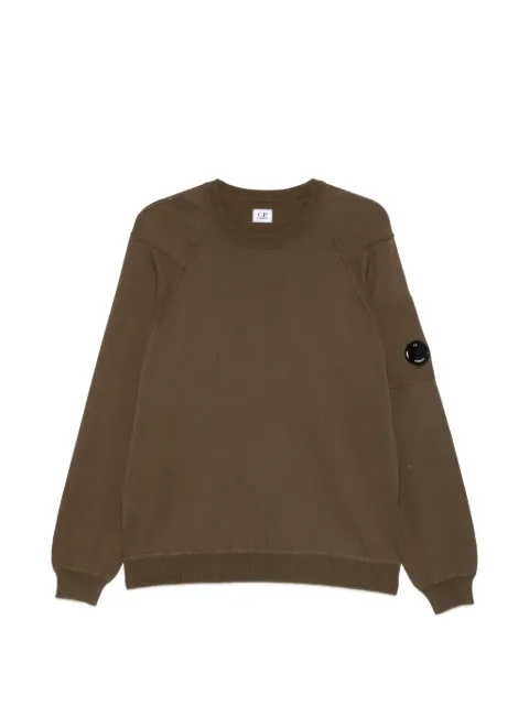 C.P. Company Lens crew-neck sweatshirt Green 20CMKN183A110560A683