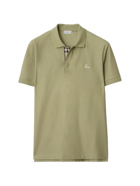 Burberry cotton polo shirt Green 8126928
