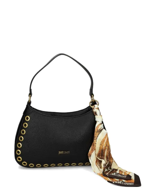 Just Cavalli scarf-detail bag Black 80RA4BF6ZSB81