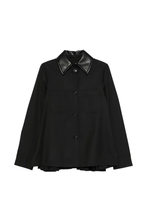 Sportmax boxy collar jacket Black 2612021041600