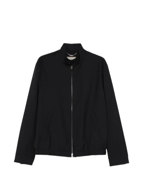 Canali zip-up bomber jacket Blue O41054SR03429