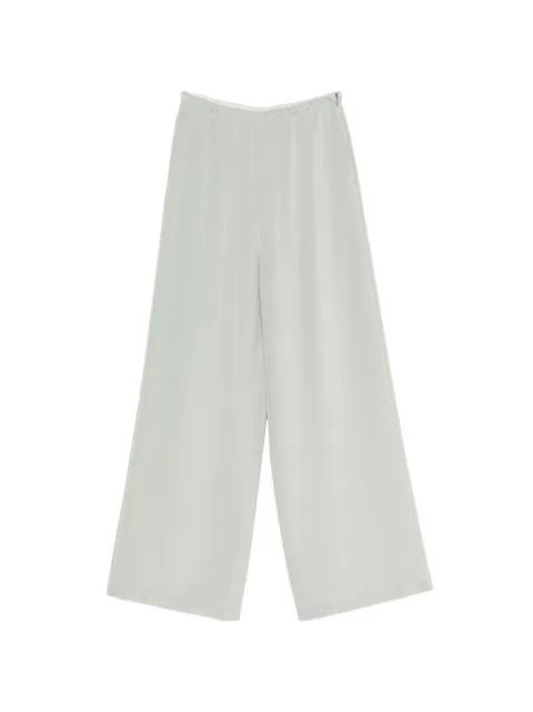 Max Mara wide-leg cut palazzo pants Green 2611131019600