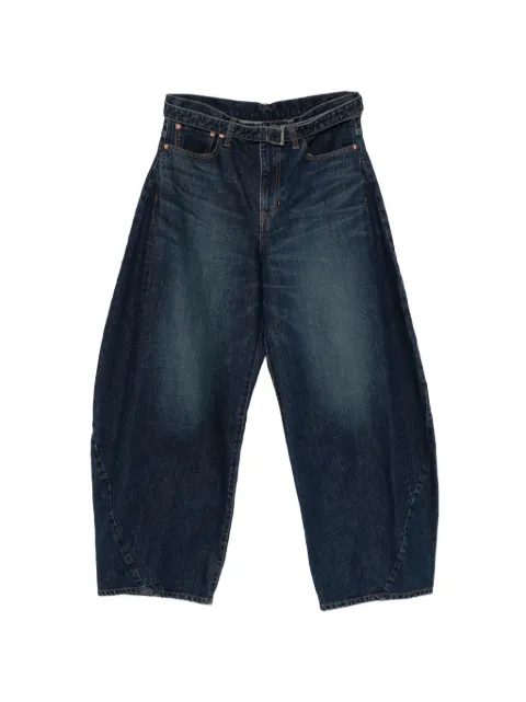 sacai belted jeans Blue 2603930M