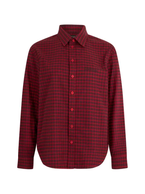 Balenciaga checked buttoned shirt Red 857851TTM25