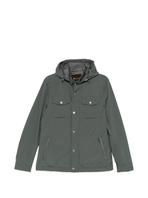 Moorer hooded pocket jacket Green FENZISTU
