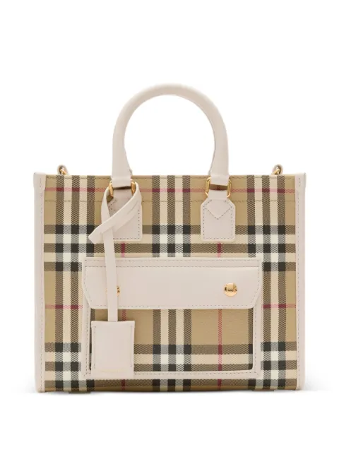Burberry mini Freya tote Neutrals 8125134
