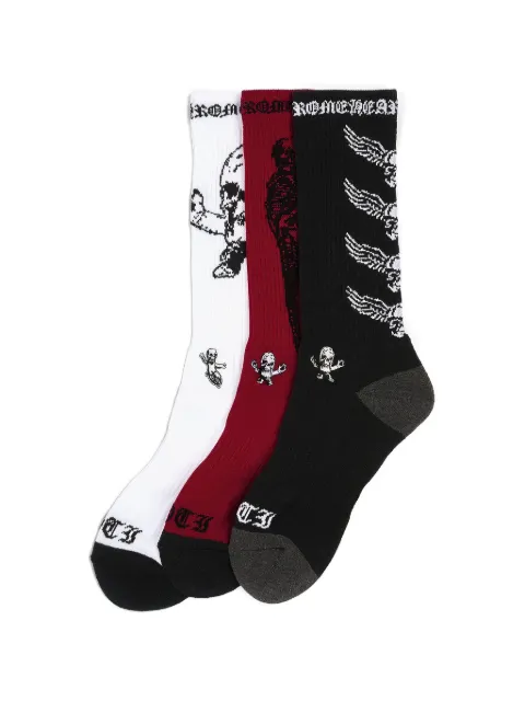 Chrome Hearts Foti socks Black CHRM0796
