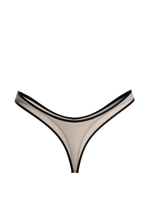 Maison Close La Parisienne thong Neutrals 564455