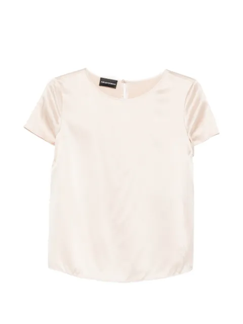 Emporio Armani short-sleeved top Neutrals 8N2K152NXXZ