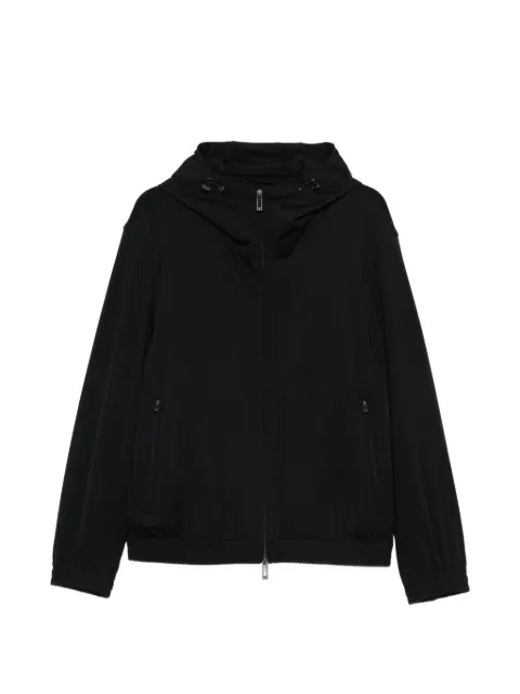 Emporio Armani zip-fastening hooded jacket Blue EM004496AF23435