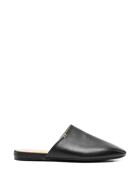 Premiata leather clogs Black 32404