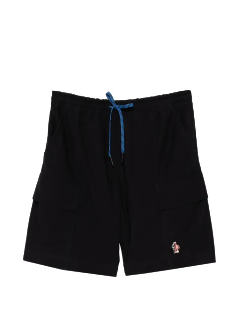 Moncler Grenoble gabardine cargo shorts Blue L10978H0000289BCJ