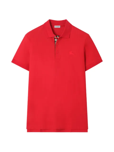 Burberry cotton polo shirt Red 8126925
