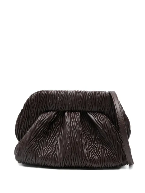 Themoirè medium Bios clutch bag Brown 261WTMBM0OO