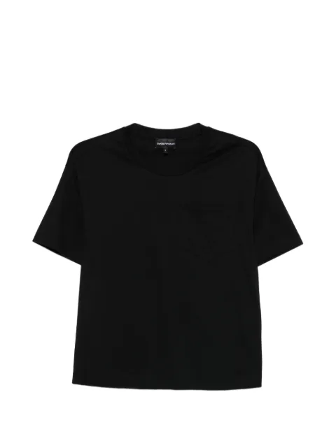 Emporio Armani Travel Essential cotton T-shirt Black EW003867AF10003