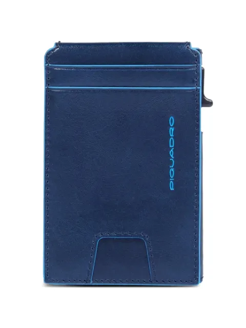 PIQUADRO pop-up card holder Blue PP7091B2BLR