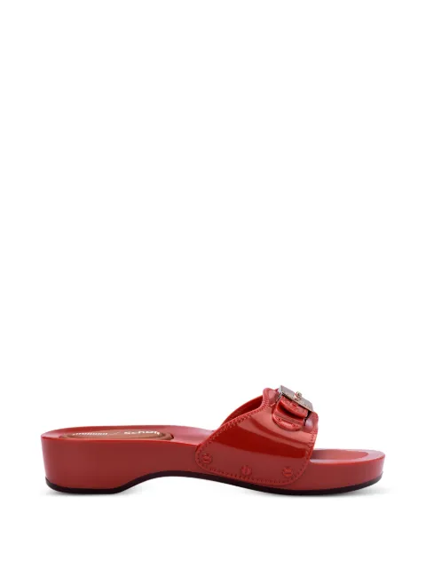 Melissa x Scholl pescura-heel slides Red 37840