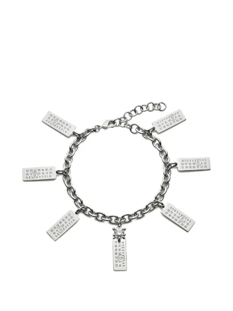 MM6 Maison Margiela charms chain bracelet Silver SM7UY0112P9162