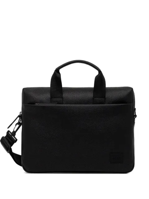 HUGO zip-fastening laptop bag Black 50535689