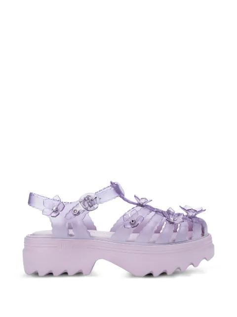 Melissa x Susan Fang Possession platform sandals Purple 37882