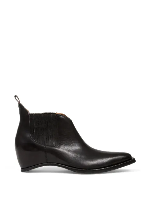 Maison Margiela heel-less western Chelsea boots Brown S97WU0080P7677