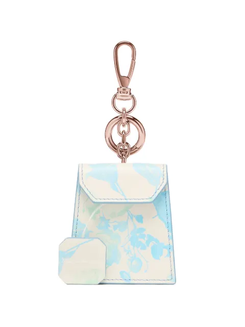 Maison Margiela floral-print keyring Blue SA1VL0051P8979