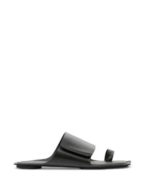 MM6 Maison Margiela Anatomic leather slide sandals Black S66WP0127P7702