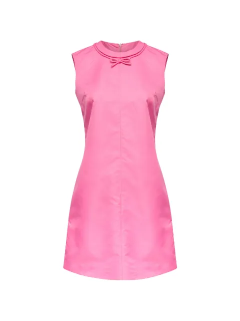 MM6 Maison Margiela bow detail mini dress Pink S62DD0066M35883