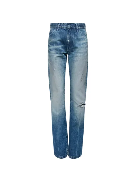 MM6 Maison Margiela straight leg jeans Blue S62LB0213M30058