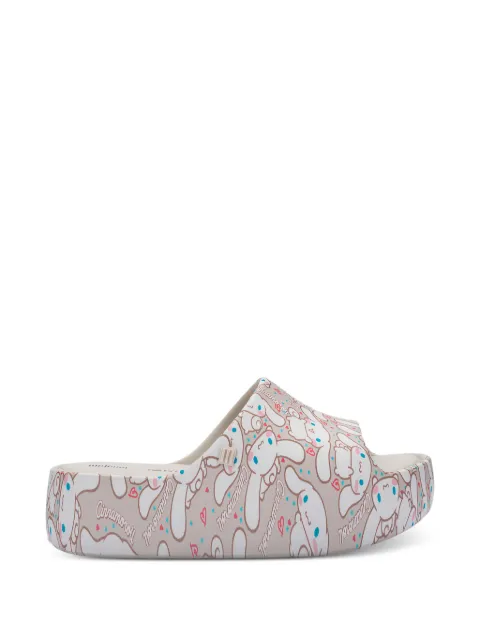 Melissa x Hello Kitty and Friends Free platform slides Neutrals 37874
