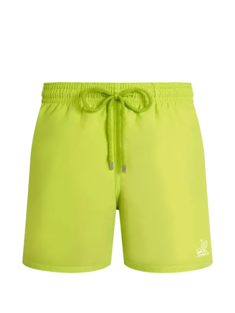 Vilebrequin water-reactive hypnoctopus drawstring swim shorts Green MOOED107
