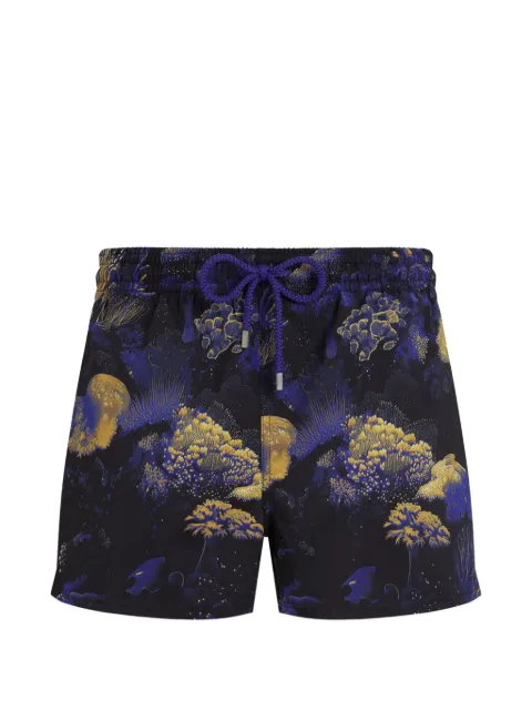 Vilebrequin coral reef swim shorts Black MTAEF518