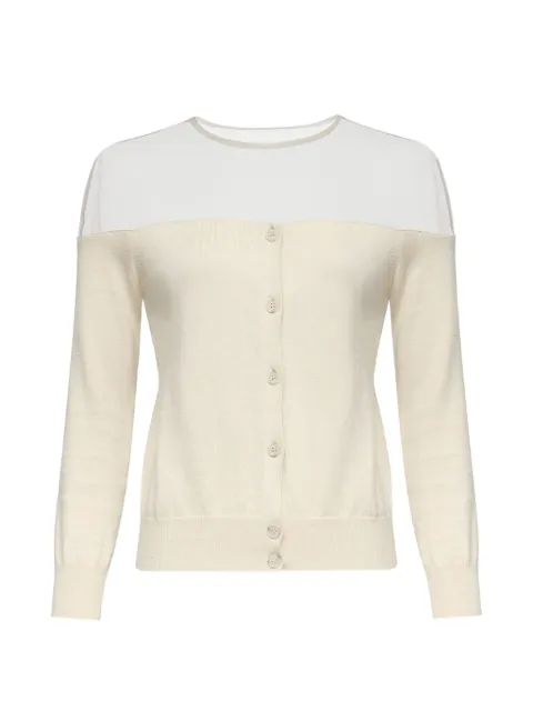 MM6 Maison Margiela knit cardigan Neutrals S62HP0043M13273