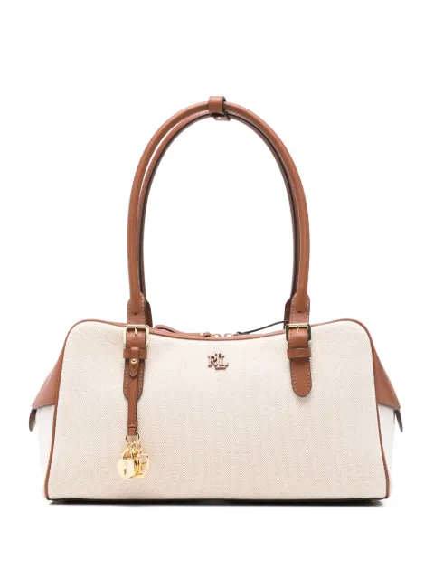 Lauren Ralph Lauren buckle charm tote bag Neutrals 431P06078001
