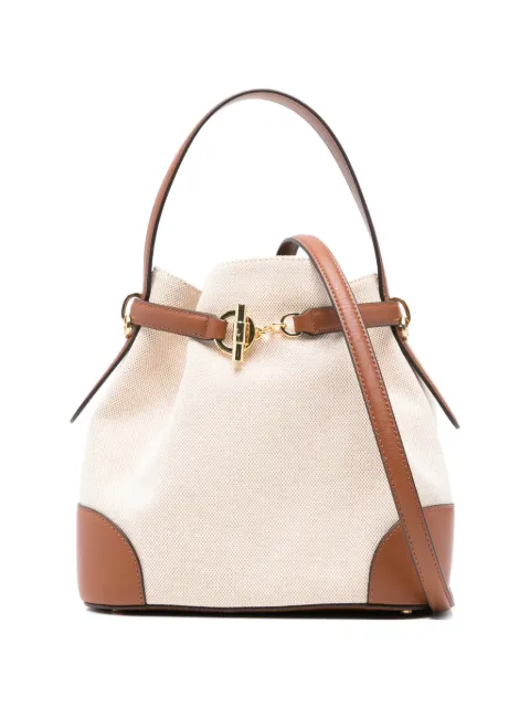 Lauren Ralph Lauren buckle chain tote bag Neutrals 431P04294005