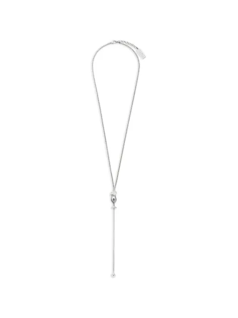 MM6 Maison Margiela cocktail pendant necklace Silver SM7UU0126P9157