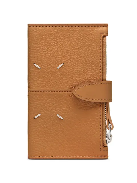Maison Margiela Dress-Age zipped card holder Neutrals SA2VX0009P7268