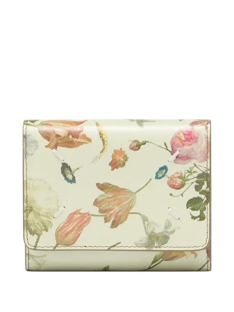 Maison Margiela floral-print wallet Neutrals SA3UI0017P8979