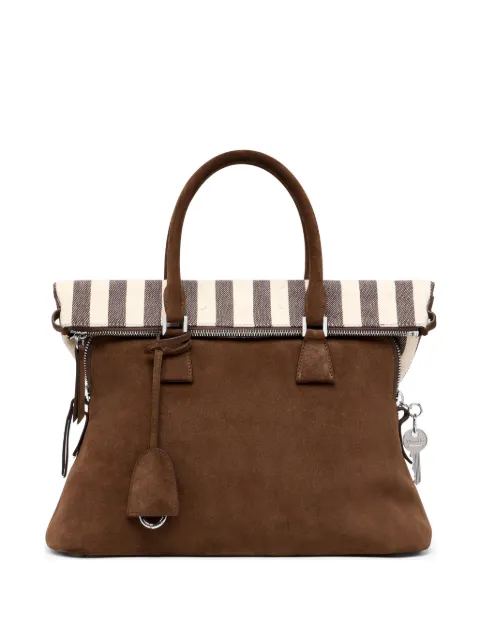 Maison Margiela medium 5AC tote bag Brown SB1WG0085P8839