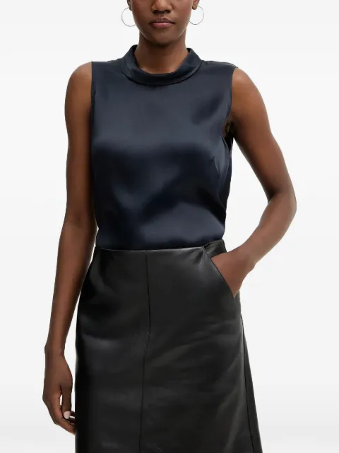 BOSS Baurina sleeveless blouse Blue 50553047