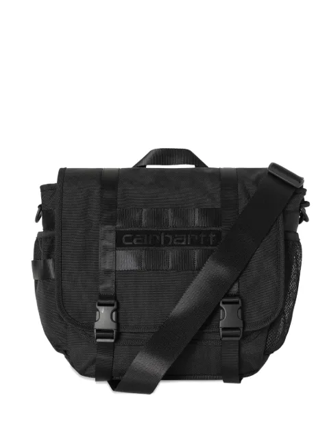 Carhartt WIP logo strap backpack Black I036281