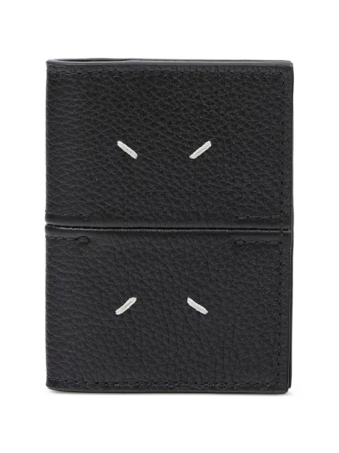 Maison Margiela Dress-Age leather card holder Black SA2UI0020P7268